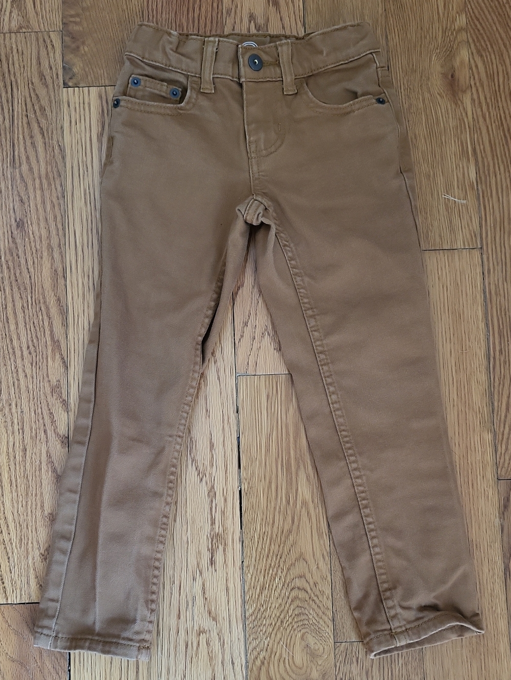 🍎Little Boys Dark Khaki Pants